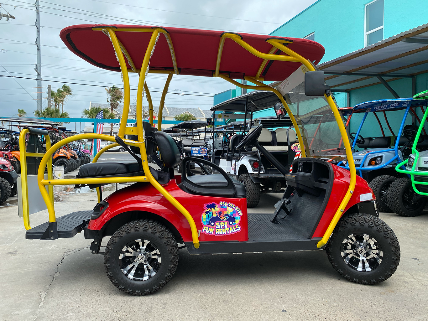 4-Seat Golf Cart | SPI Fun Rentals